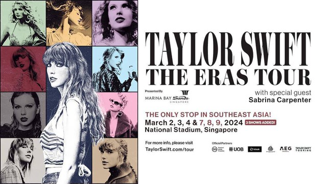 Vé máy bay đến Singapore “đắt khét” trước thềm show diễn của Taylor Swift - Ảnh 1. Vé máy bay đến Singapore “đắt khét” trước thềm show diễn của Taylor Swift - Ảnh 1.