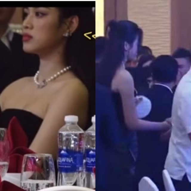 Hoa hậu Đỗ Hà bị soi hint hẹn hò với thiếu gia, có hành động gây chú ý trong tiệc tất niên- Ảnh 1.