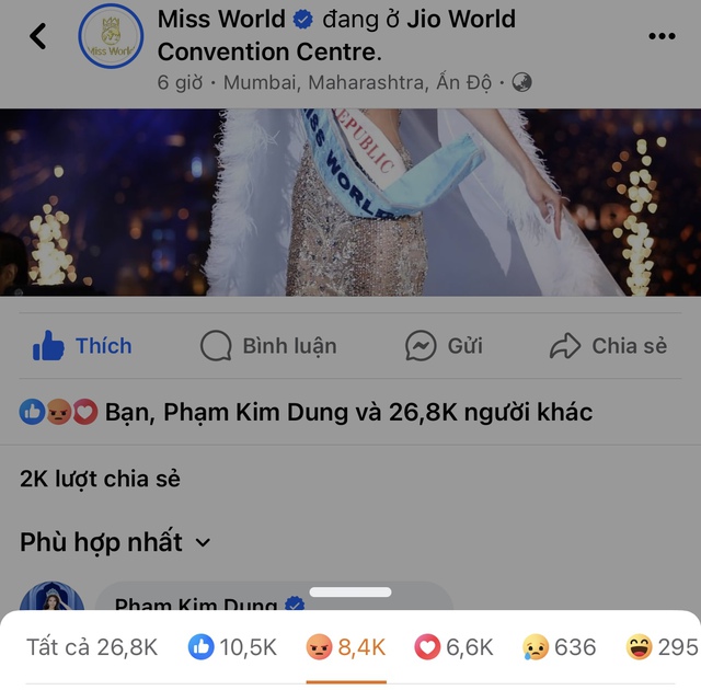 Tân Miss World 2024 gặp "biến" ngay sau Chung kết, nhận bão phẫn nộ trên MXH- Ảnh 3.