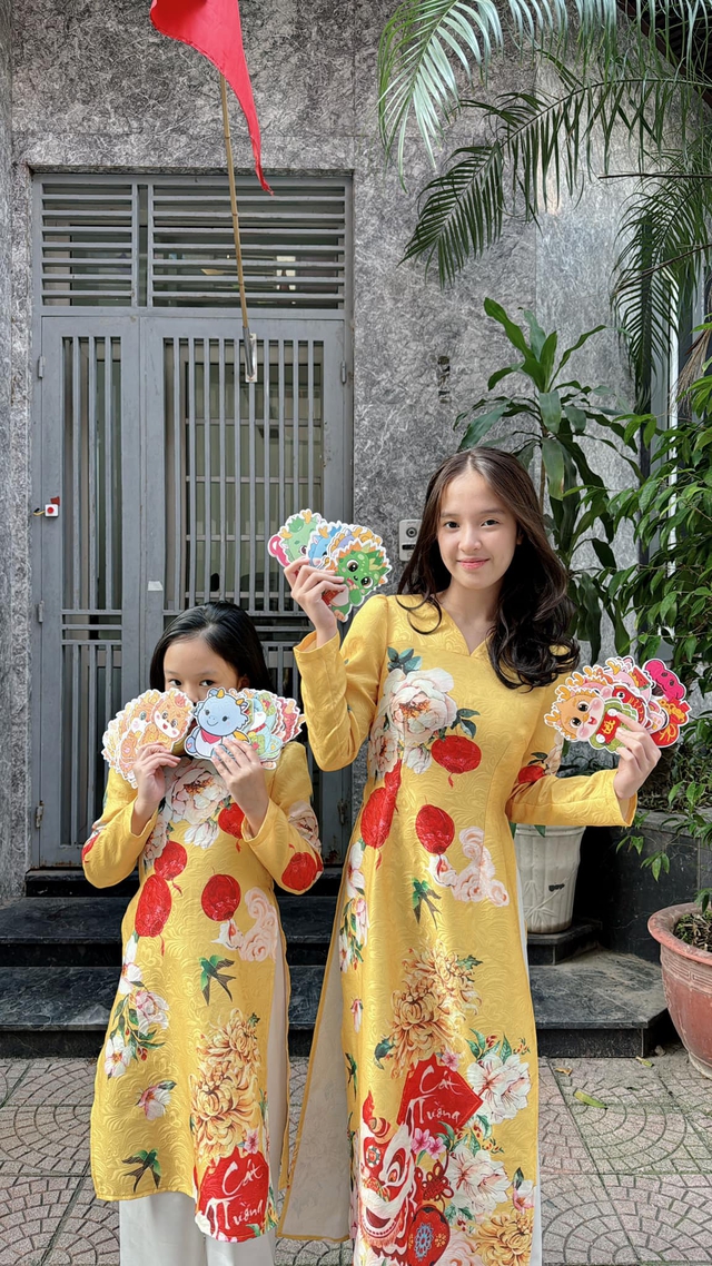 Con gái Hồng Đăng: Học lớp 7 mà nhan sắc lẫn chiều cao khiến ai cũng hỏi bố mẹ "nuôi kiểu gì thế?"- Ảnh 7.
