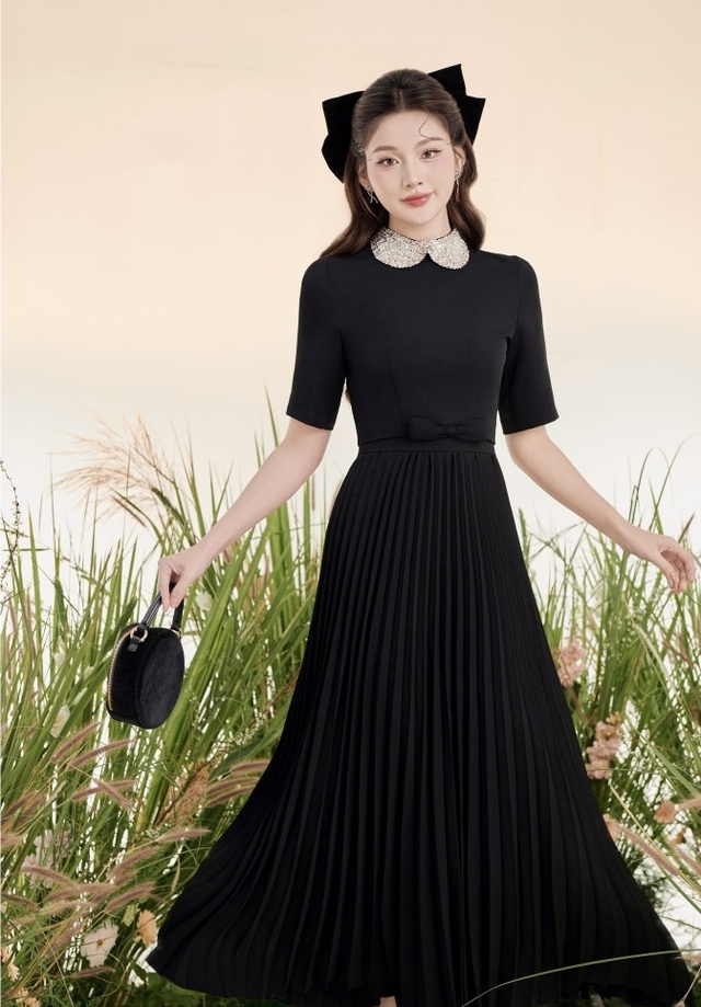 Tiểu thư tài phiệt đến từ tập đoàn Daelim: Visual nét căng, style như "sách mẫu" cho nàng mặc điệu- Ảnh 20.