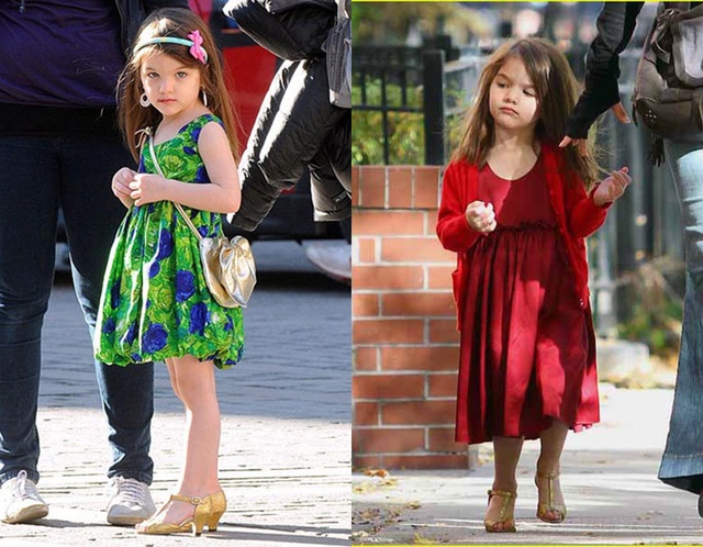 Suri Cruise mặt mộc xuề xoà xuống phố, may có ngũ quan "gánh còng lưng"- Ảnh 12.