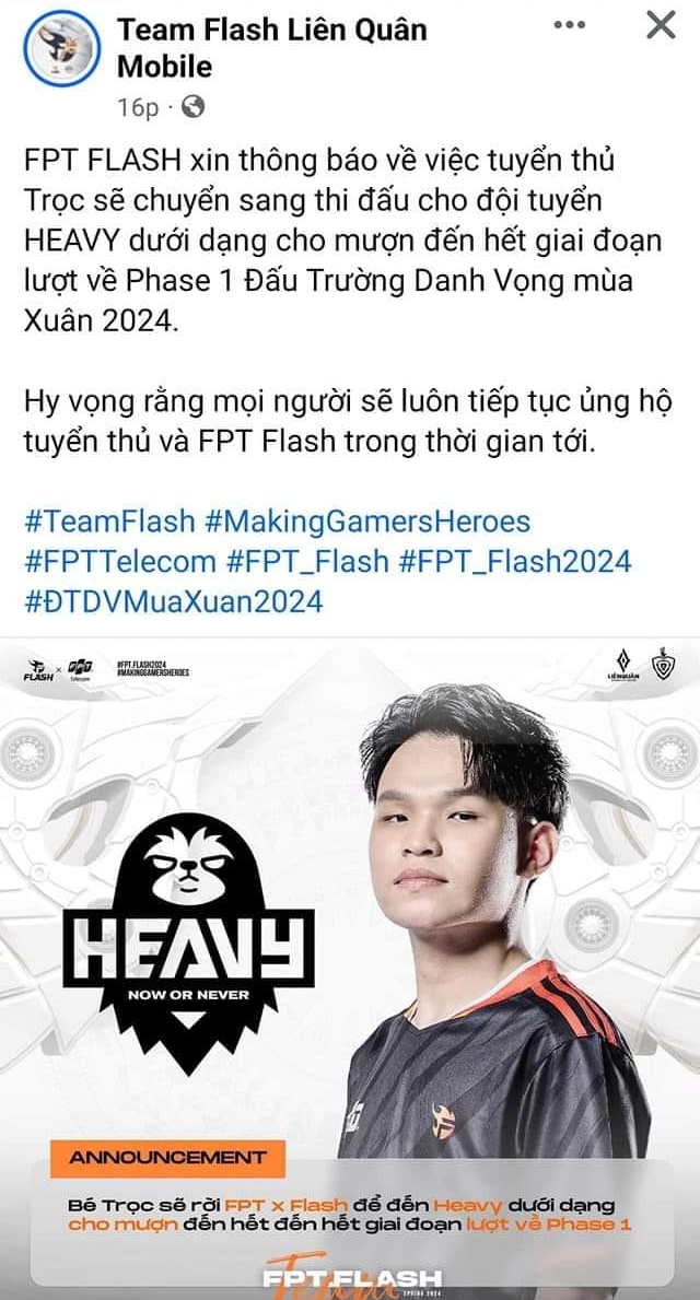 Thần đồng Team Flash chuyển sang HEAVY, "đỉnh cao của kỳ vọng" giờ còn lại gì?- Ảnh 2.