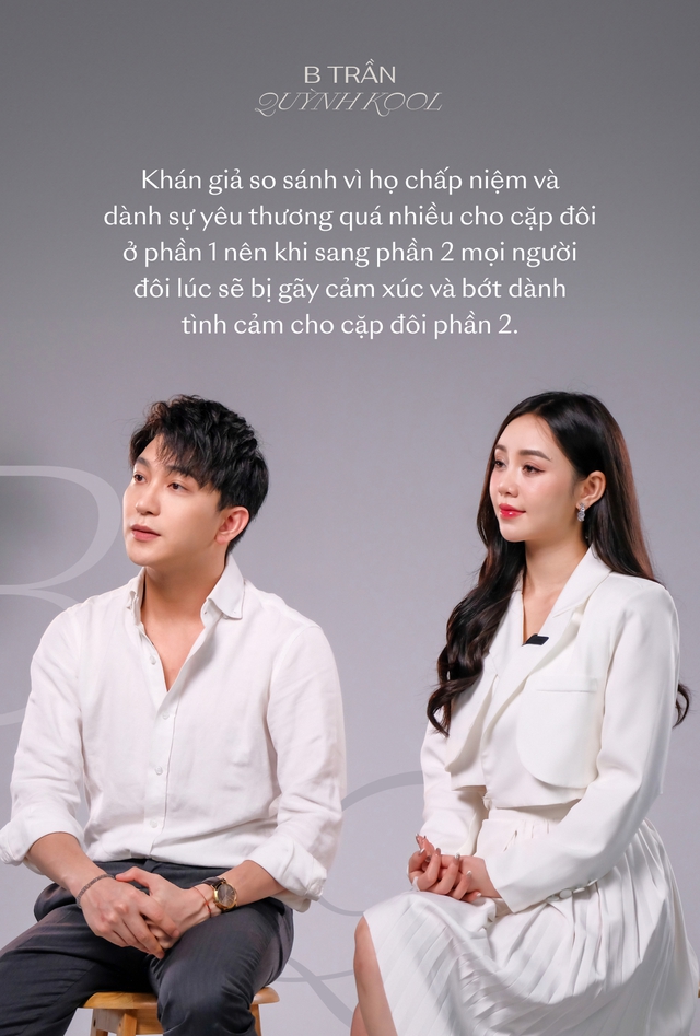 Phỏng vấn B Trần - Quỳnh Kool: Vướng tin "phim giả tình thật" là chuyện bình thường, còn về ra mắt gia đình thì...- Ảnh 3.