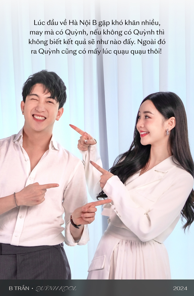 Phỏng vấn B Trần - Quỳnh Kool: Vướng tin "phim giả tình thật" là chuyện bình thường, còn về ra mắt gia đình thì...- Ảnh 12.