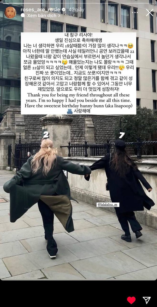 Rosé thừa nhận khóc vì Lisa khi đi concert Taylor Swift, nói một câu khiến fan xúc động- Ảnh 1.