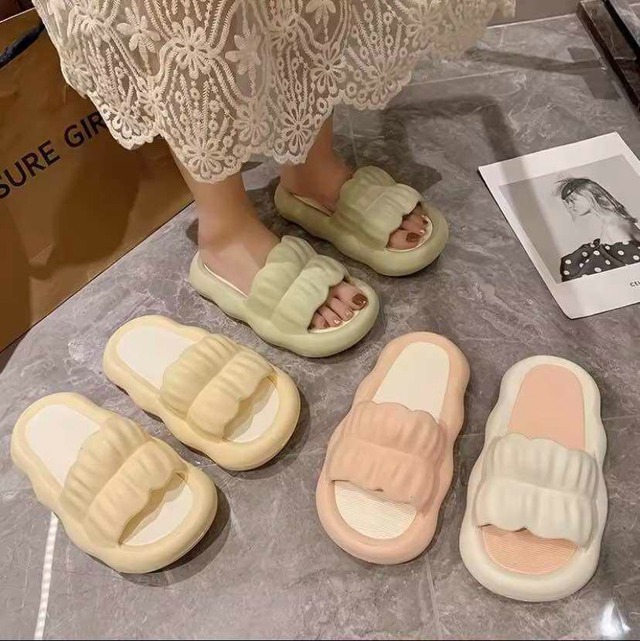 Tưởng chỉ loẹt quẹt đi chợ, nào ngờ dép lê được hội sành điệu cực mê: Từ 33k nàng mua đc 3 đôi về diện- Ảnh 8.