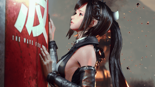 Cosplay Eve, gái xinh háo hức chờ ngày trình làng của game "bom tấn"- Ảnh 1. Cosplay Eve, gái xinh háo hức chờ ngày trình làng của game "bom tấn"- Ảnh 1.