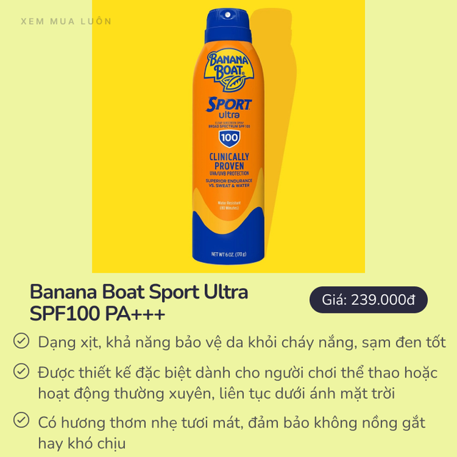 5 kem chống nắng body giá bình dân bán chạy nhất trên Amazon, chỉ số SPF lên đến 100- Ảnh 5.