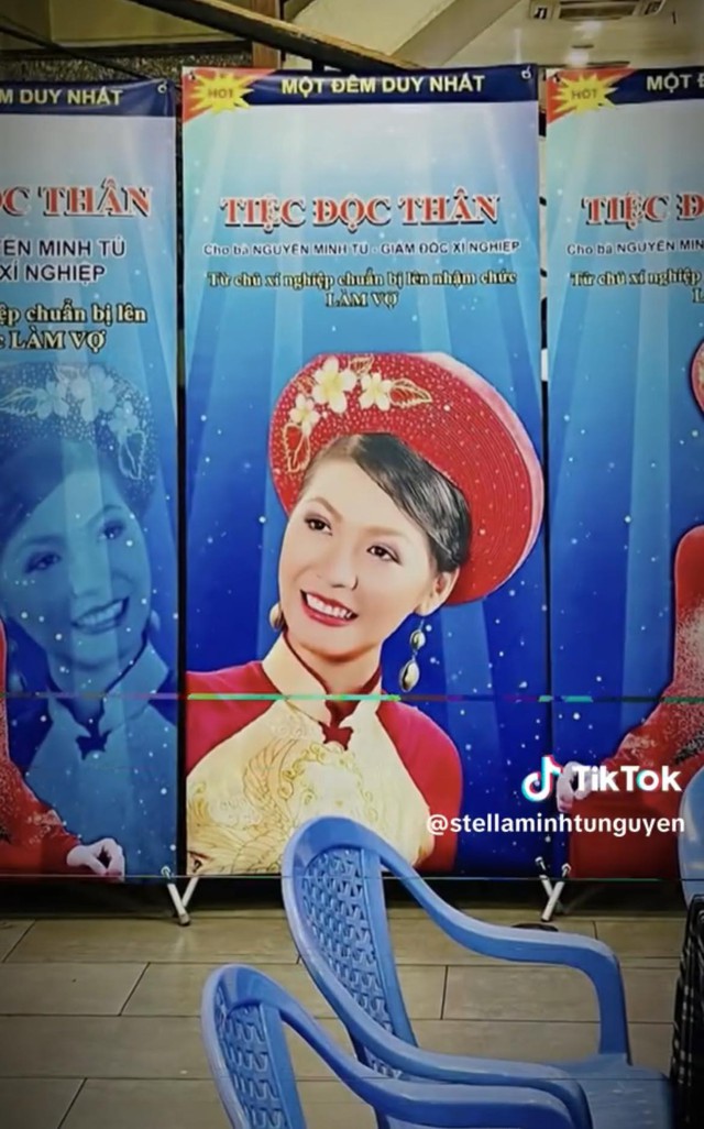 Tiệc độc thân không đụng hàng của Minh Tú: Poster phủ sóng khắp nơi, 1 chi tiết cực hài hước- Ảnh 3.