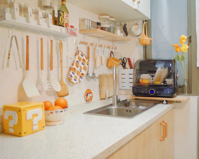 Căn hộ 47㎡ của cô giáo 9x gây sốt mạng xã hội: Xinh xắn như bước ra từ hoạt hình anime- Ảnh 7.
