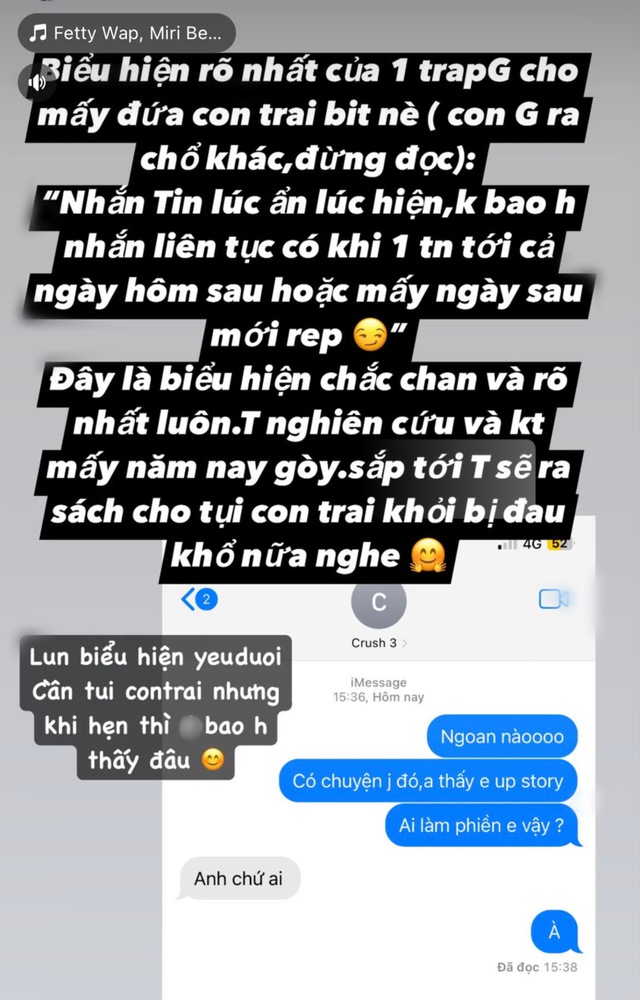 Ca sĩ Tim công khai đoạn tin nhắn với "trap girl", tỏ thái độ gay gắt vì bị lừa tình- Ảnh 1.