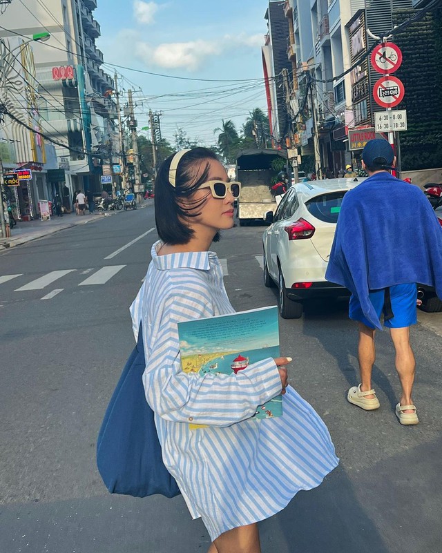 Phu nhân thiếu gia tập đoàn may mặc mê diện áo sơ mi: Có 3 chiêu để tuyệt xinh lại không gây nhàm chán- Ảnh 8. Phu nhân thiếu gia tập đoàn may mặc mê diện áo sơ mi: Có 3 chiêu để tuyệt xinh lại không gây nhàm chán- Ảnh 8.