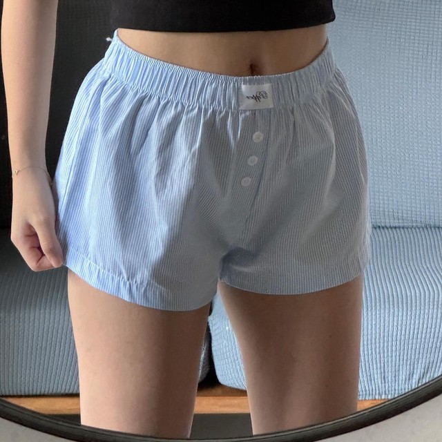 Boxer short - chiếc "quần lười" đang hot: Mát mẻ, xinh xắn, hợp cho những ngày chẳng biết mặc gì- Ảnh 11.