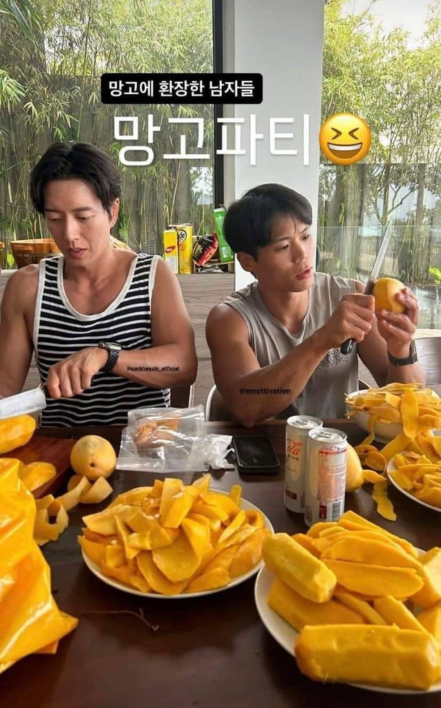 Tài tử đình đám Hàn Quốc "mê tít" trái cây Việt Nam: Sang du lịch mới 2 ngày đã ăn hết 25kg xoài- Ảnh 1.