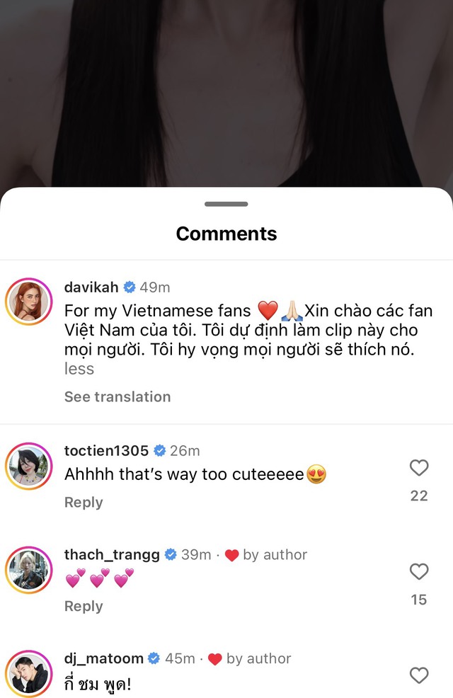 Mai Davika mặc áo dài hóa dâu Việt trên nền nhạc 2 phút hơn, comment toàn khen nức nở- Ảnh 8.