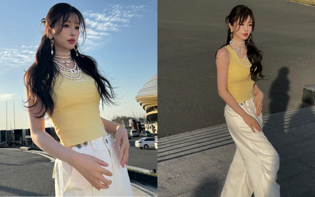 Netizen chê visual Ngu Thư Hân "phổ nữ", riêng style của cô thì phải công nhận rằng: Có gu- Ảnh 3.