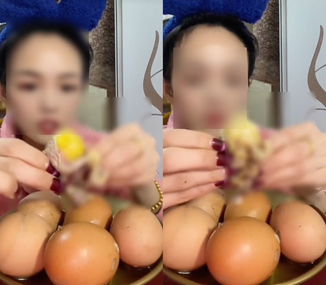 Những màn mukbang khiến người xem phát "ớn": Nhai rùa nguyên con, ăn cả gà con sắp nở- Ảnh 3.