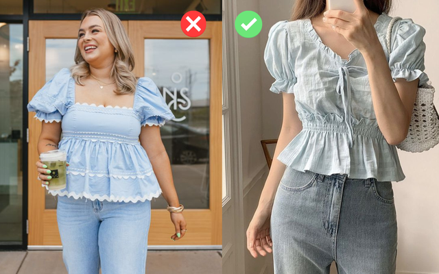 Nàng mũm mĩm tránh xa 4 kiểu áo này kẻo bao nhiêu khuyết điểm đều "lộ thiên"- Ảnh 4.