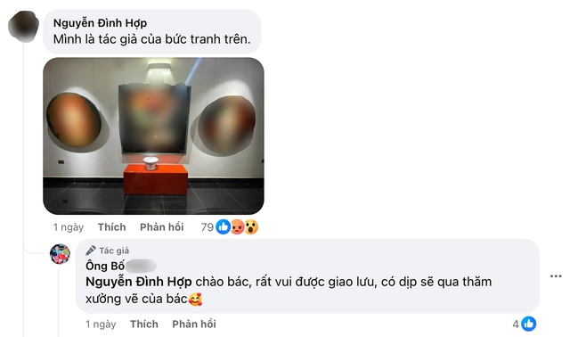 "Ông Bố Điên" bị chỉ trích dữ dội vì bức ảnh nhạy cảm: Tác giả bức tranh lên tiếng- Ảnh 4.