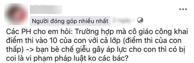 Nhờ cô giáo tra điểm thi lớp 10 giúp, mẹ Hà Nội bức xúc vì cô "thiếu tế nhị": Đọc xong không biết bênh ai- Ảnh 1.