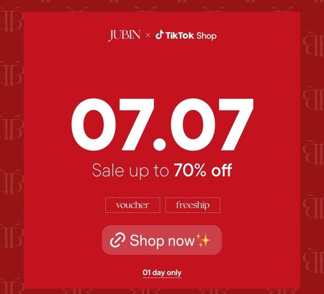 Bão sale 7/7: Hàng loạt shop thời trang giảm giá đậm lên tới 70% cho nàng Bão sale 7/7: Hàng loạt shop thời trang giảm giá đậm lên tới 70% cho nàng