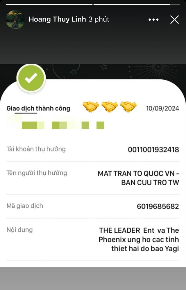 Thêm hơn 30 sao Việt đồng lòng đóng góp hàng tỷ đồng hỗ trợ bà con vùng bão lũ- Ảnh 12. Thêm hơn 30 sao Việt đồng lòng đóng góp hàng tỷ đồng hỗ trợ bà con vùng bão lũ- Ảnh 12.