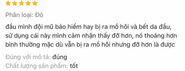 Tôi tìm được chân ái giúp tóc hết xẹp khi đội mũ bảo hiểm, giá của nó còn chưa bằng cốc trà sữa- Ảnh 5. Tôi tìm được chân ái giúp tóc hết xẹp khi đội mũ bảo hiểm, giá của nó còn chưa bằng cốc trà sữa- Ảnh 5.