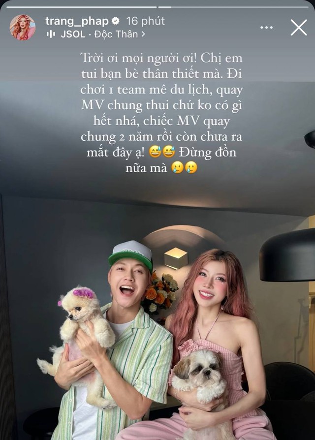 Trang Pháp lên tiếng chuyện hẹn hò với "anh trai" kém 8 tuổi- Ảnh 1. Trang Pháp lên tiếng chuyện hẹn hò với "anh trai" kém 8 tuổi- Ảnh 1.