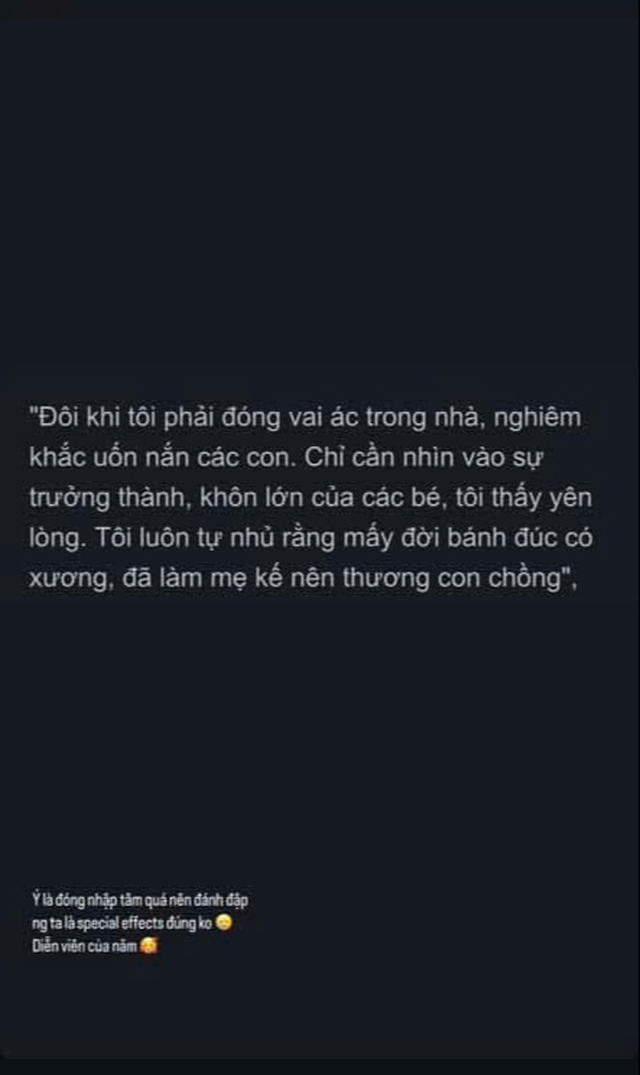 Con gái riêng của chồng cũ Vũ Thu Phương đăng bài ẩn ý bị bạo hành: Phía nữ siêu mẫu nói gì?- Ảnh 2.