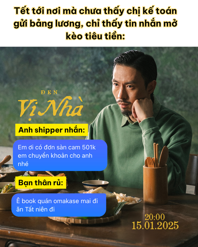 Đen “ngồi ăn cũng dính trend”, vừa tung poster bỗng tạo cơn sốt “meme” đủ xài cả năm!- Ảnh 5.