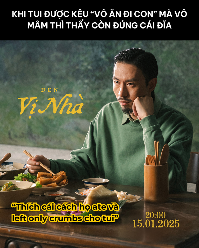 Đen “ngồi ăn cũng dính trend”, vừa tung poster bỗng tạo cơn sốt “meme” đủ xài cả năm!- Ảnh 11.