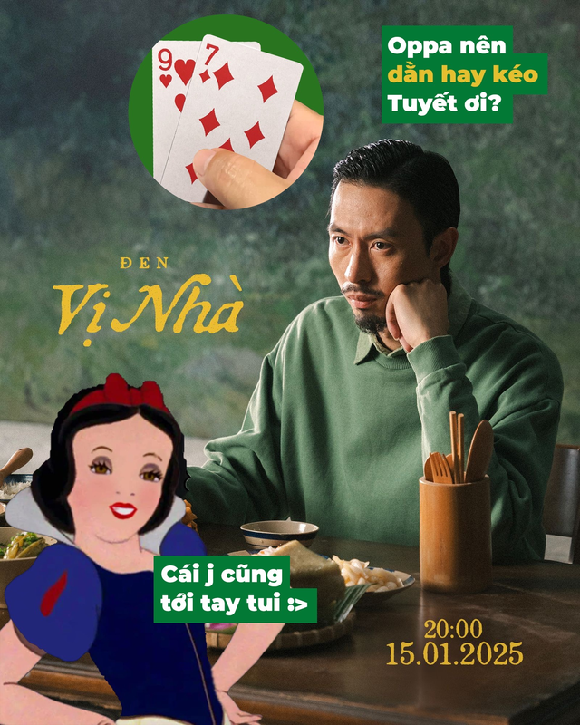 Đen “ngồi ăn cũng dính trend”, vừa tung poster bỗng tạo cơn sốt “meme” đủ xài cả năm!- Ảnh 3.
