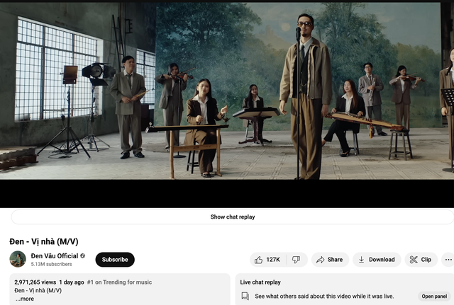 Đen tiếp tục gây sốt: Leo đỉnh Trending ngay khi mới tung MV, giành Top 1 bằng cách này- Ảnh 1. Đen tiếp tục gây sốt: Leo đỉnh Trending ngay khi mới tung MV, giành Top 1 bằng cách này- Ảnh 1.