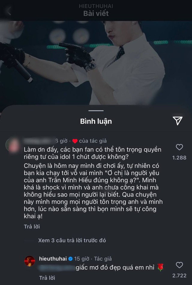 1 cô gái gây dậy sóng khi "bóc" chuyện hẹn hò bí mật với HIEUTHUHAI, nam rapper nói 1 câu hot khắp cõi mạng!- Ảnh 1.