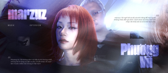 marzuz và đạo diễn Phương Vũ: Hy vọng chuỗi MV "ả" đặt ra tiêu chuẩn khác về cách làm MV nói chung ở Việt Nam- Ảnh 1.