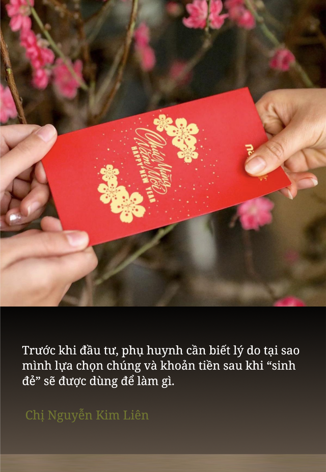 Mùng 2 Tết gặp chuyên gia tài chính: Cầm tiền triệu lì xì mà cất vào két thì… phí lắm
- Ảnh 3. Mùng 2 Tết gặp chuyên gia tài chính: Cầm tiền triệu lì xì mà cất vào két thì… phí lắm
- Ảnh 3.