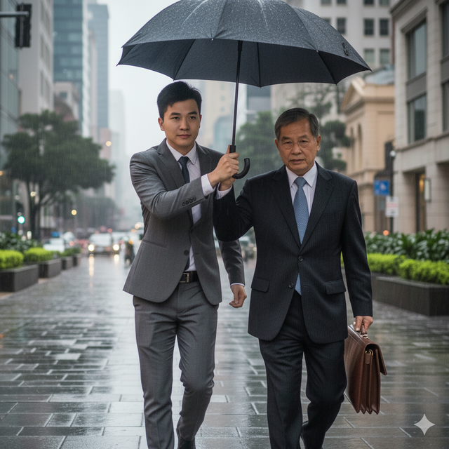 Đưa ô cho sếp bị mắng "Không cần cố gắng lấy lòng tôi", người EQ cao trả lời thế nào?- Ảnh 1. Đưa ô cho sếp bị mắng "Không cần cố gắng lấy lòng tôi", người EQ cao trả lời thế nào?- Ảnh 1.