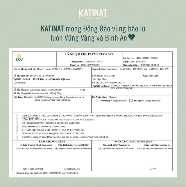 Dân tình "móc ví" ủng hộ KATINAT sau thông báo mới nhất- Ảnh 3.
