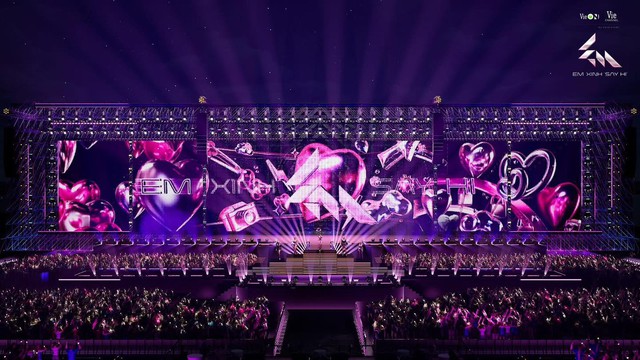 Concert “Em Xinh Say Hi” bùng nổ ở Mỹ Đình: 30 ca khúc, công nghệ sân khấu quốc tế và 1 nhân vật đặc biệt- Ảnh 2. Concert “Em Xinh Say Hi” bùng nổ ở Mỹ Đình: 30 ca khúc, công nghệ sân khấu quốc tế và 1 nhân vật đặc biệt- Ảnh 2.