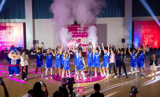 Quán quân Rap Việt Seachains trình diễn bùng nổ tại chung kết Saigon Pro-am Basketball Cup 2025- Ảnh 3.
