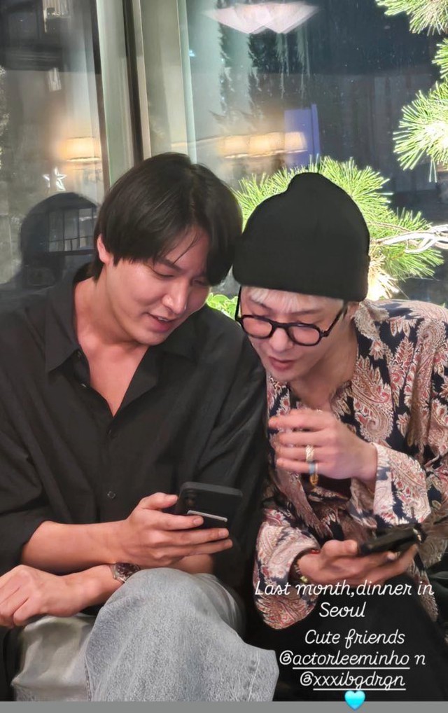 Không thể tin nổi bộ mặt thật của G-DRAGON và Lee Min Ho!- Ảnh 2.