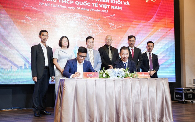 Kết nối tài chính và công nghệ bất động sản giữa Thiên Khôi Group và VIB- Ảnh 1.