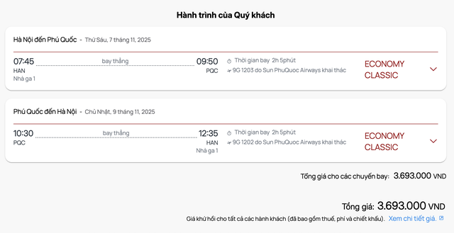 Sun PhuQuoc Airways vừa chính thức mở bán hôm nay, giá cả và loạt dịch vụ gây bất ngờ!- Ảnh 2. Sun PhuQuoc Airways vừa chính thức mở bán hôm nay, giá cả và loạt dịch vụ gây bất ngờ!- Ảnh 2.