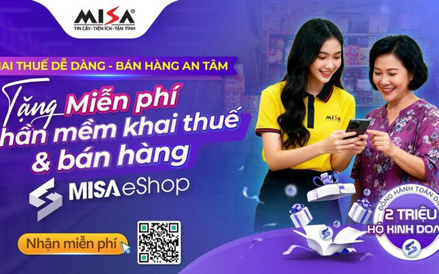 MISA tặng miễn phí phần mềm cho 2 triệu hộ kinh doanh- Ảnh 1.
