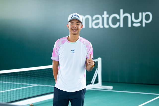 Bắt gặp Quang Dương tập luyện tại sân Pickleball của Trịnh Linh Giang và Lý Hoàng Nam- Ảnh 1.