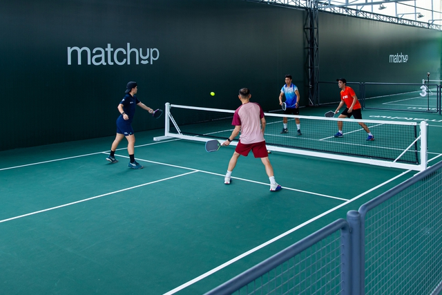 Bắt gặp Quang Dương tập luyện tại sân Pickleball của Trịnh Linh Giang và Lý Hoàng Nam- Ảnh 10.