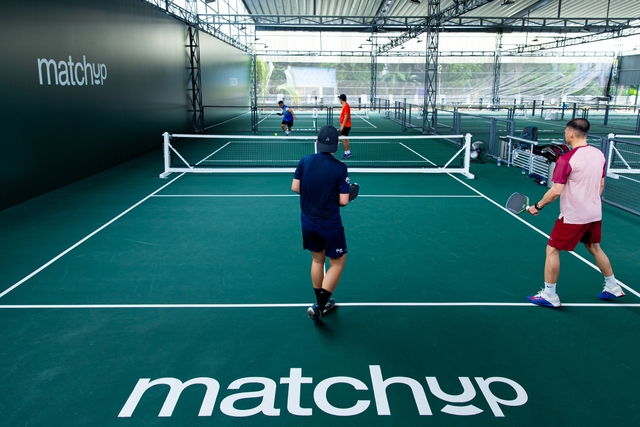 Bắt gặp Quang Dương tập luyện tại sân Pickleball của Trịnh Linh Giang và Lý Hoàng Nam- Ảnh 11.