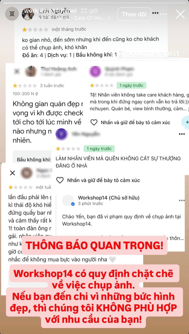 "Không được chụp ảnh" nên khách review 1 sao, quán rượu Hà Nội đáp trả: Chúng tôi không phù hợp với nhu cầu các bạn- Ảnh 1. "Không được chụp ảnh" nên khách review 1 sao, quán rượu Hà Nội đáp trả: Chúng tôi không phù hợp với nhu cầu các bạn- Ảnh 1.