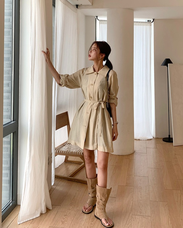 Trang phục màu trắng - be mùa này đẹp khó cưỡng: Cứ mặc lên là thành nàng thơ dịu dàng, tinh tế- Ảnh 6.